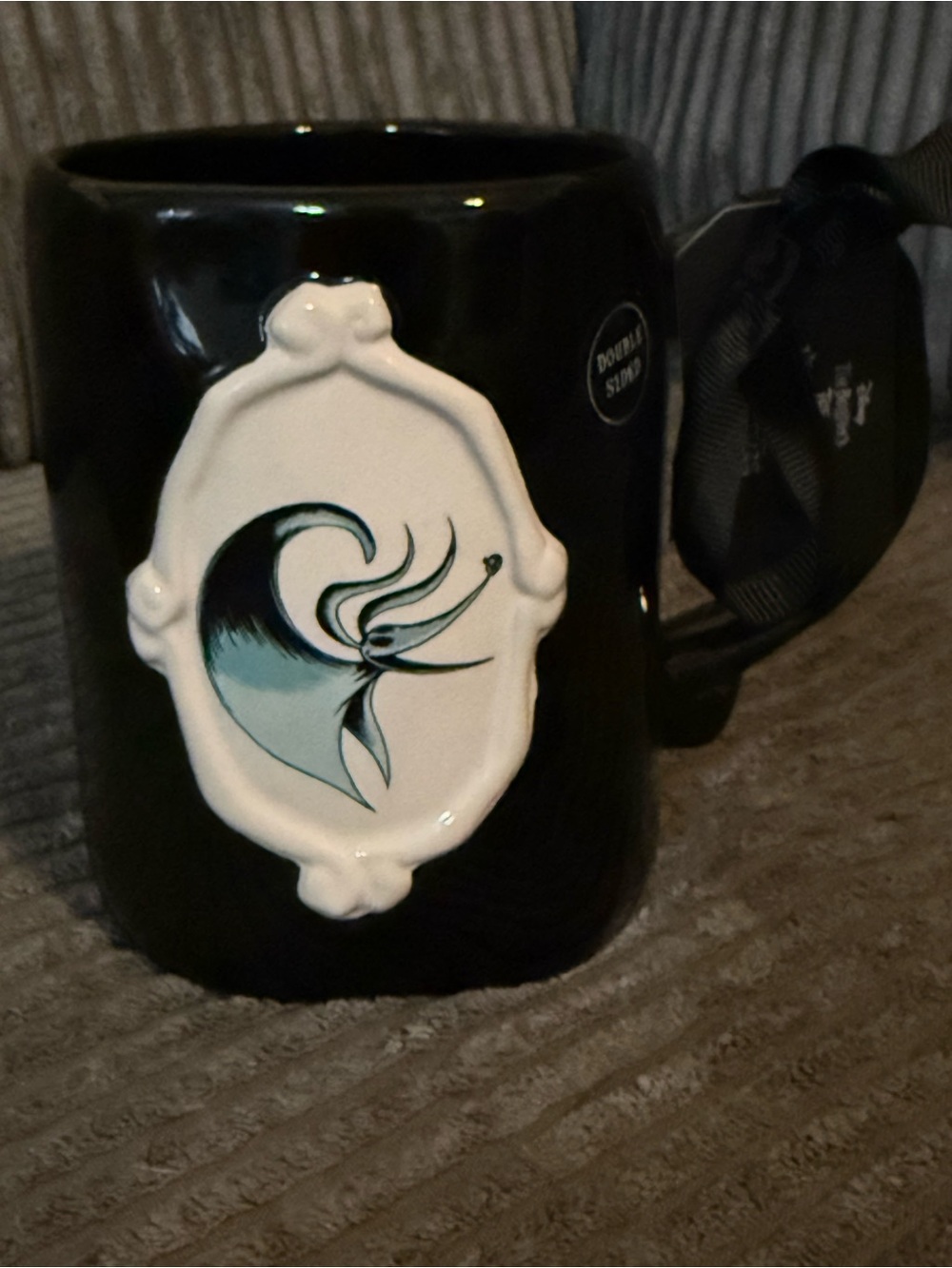 Rae Dunn x Disney The Nightmare Before Christmas Double-sided Mug - ZERO- NWT